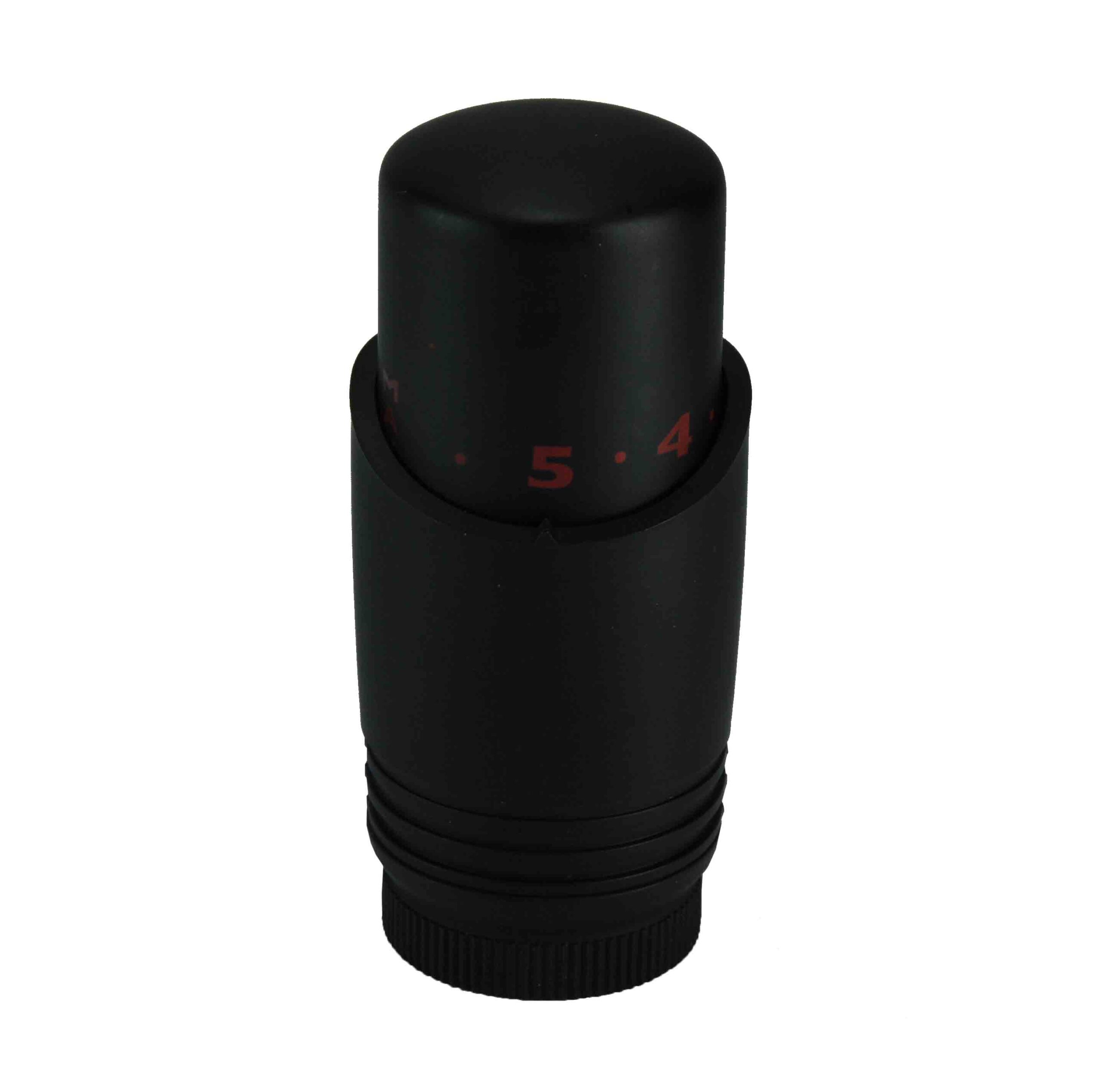 Productfoto luxe thermostaatknop M-30 mat zwart 433583