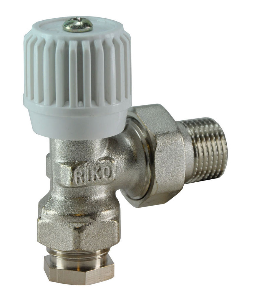 Productfoto radiator-ventiel+adaptor 15mm 1/2 haaks vernikkeld 434574
