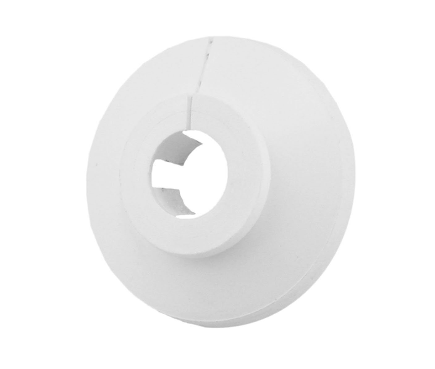Productfoto Klemrozet Wit Rond 12Mm 483505