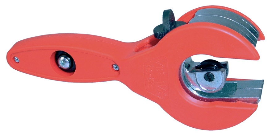 Productfoto Pijpensnijder met ratel 6-28 mm rood 493505