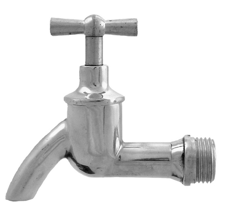 Productfoto Tapkraan Met Kruk 1/2 chroom 534564