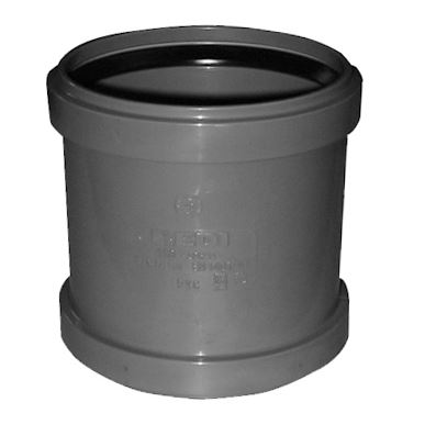 Productfoto Steekmof dubbele manchet 110 mm PVC 623544