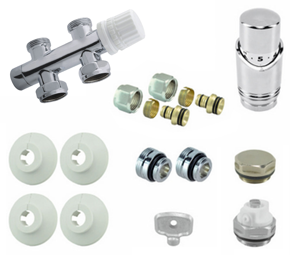 Productfoto Riko onderblok set recht compleet 16 x 2