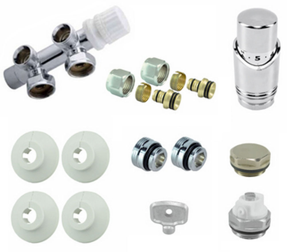 Productfoto Riko onderblok set haaks rechts compleet 16 x 2